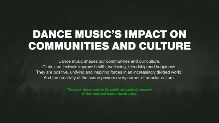 Dance Music's Impact on Communities and Culture cover